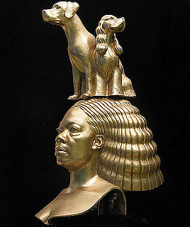Memories of Sophie and Gracie: Controversial Artist Dedicates Sculpture to Oprah's Deceased Dogs