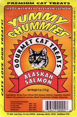 Yummy Chummies Alaskan Salmon Cat Treats Yummy Chummies Alaskan Salmon Cat Treats