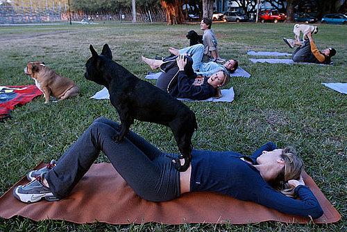 Do Tell: What's Your Favorite Workout With Furry Friends?