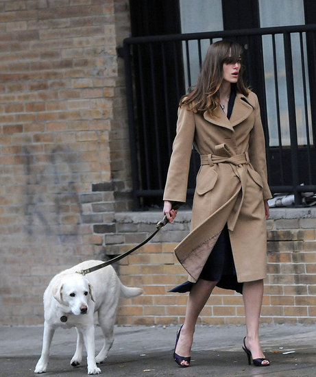 In the Spotlight: Keira Knightley Films "Last Night" in NYC In the Spotlight: Keira Knightley Films "Last Night" in NYC