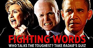 Where I'm Clicking Now: Who Talks the Toughest?