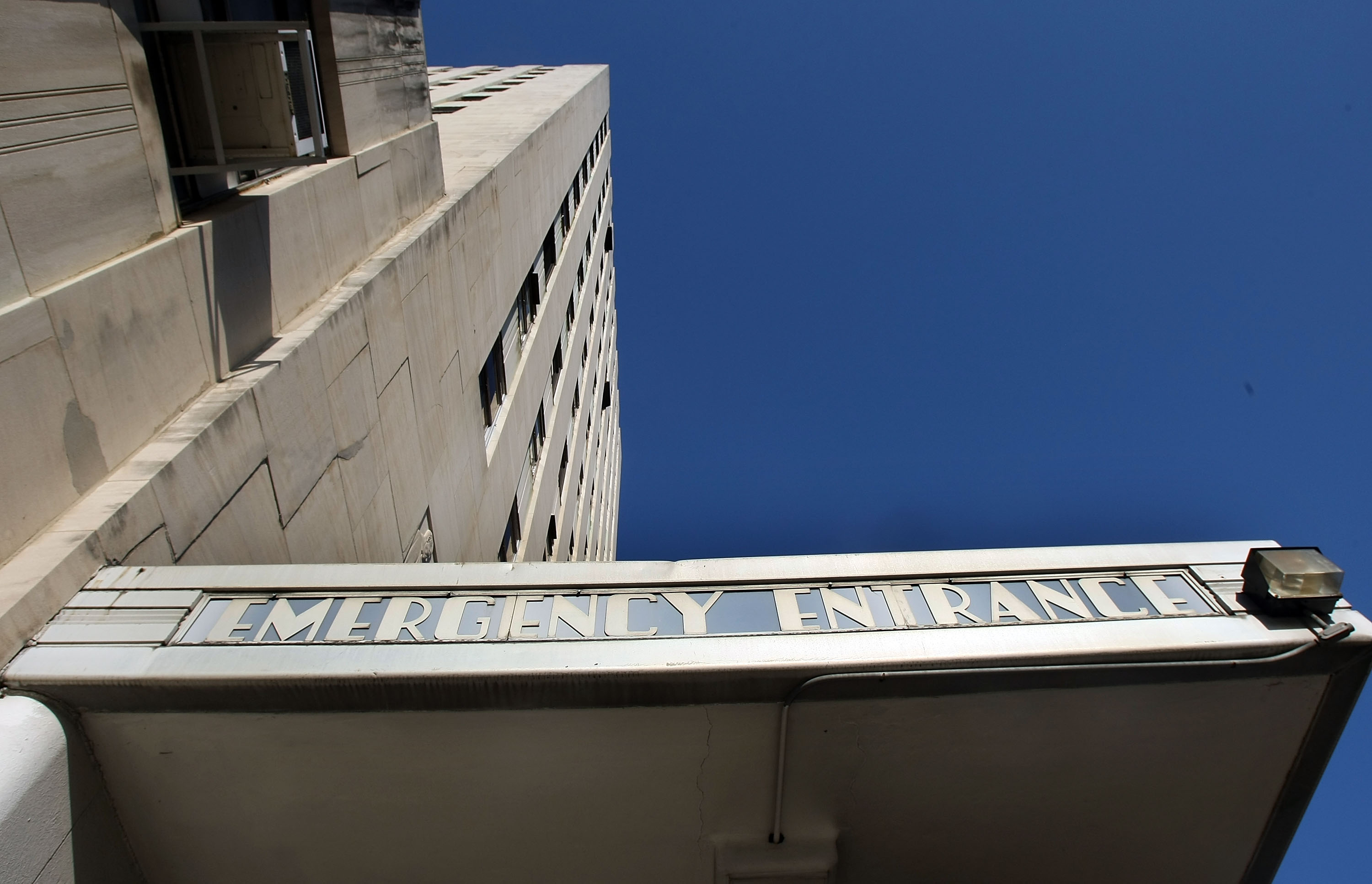 The front of Charity Hospital in New Orleans, Louisiana The front of Charity Hospital in New Orleans, Louisiana