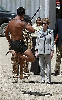 Laura Bush Makes Surprise Trip To Afghanistan