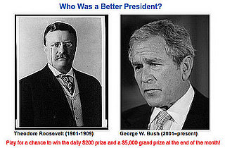 Play the Who Was a Better President Faceoff to Win $5,000!