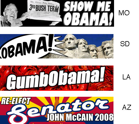 Fifty Nifty Obama Bumper Stickers — Which Is Your Fave?