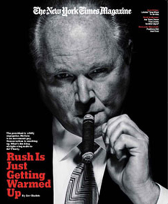 New York Times Magazine's Sleepy Limbaugh Cover Story