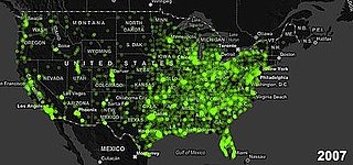 Literally Watch Wal-Mart Take Over the United States . . .