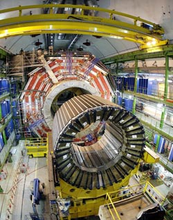 Scientists Beaming After Test of Big Atom Smasher
