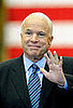 This is "Irritable and Sarcastic?" McCain at Des Moines Paper