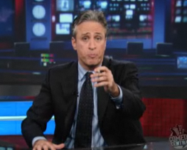 Jon Stewart Takes on Sarah Palin About Real America Comment
