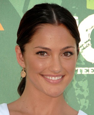 Minka Kelly at the 2008 Teen Choice Awards