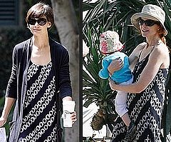 Katie Holmes and Marcia Cross in Vince Dress
