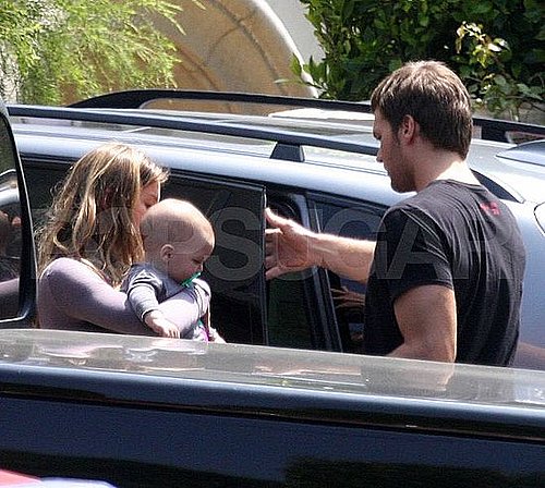 Tom Brady and John Moynahan