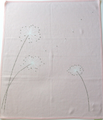 Pink Dandelion Blanket ($75) Pink Dandelion Blanket ($75)