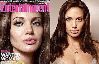 Angelina Wears Machine Gun Charm Maddox Drew