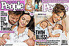 Angelina Introduces Twins in People