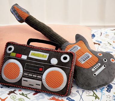 Rock and Roll Pillows to Soothe Kid's Soul