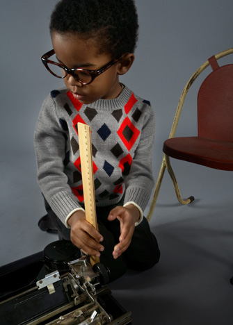 Argyle Crewneck in Klunk ($139) Argyle Crewneck in Klunk ($139)