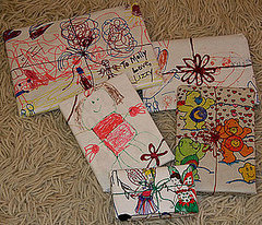 Wrap It Up: Put Your Budding Artist's Work to Good Use Wrap It Up: Put Your Budding Artist's Work to Good Use