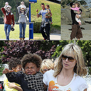 Celebrities and Their Babies Over the Weekend 2008-04-07 11:00:52