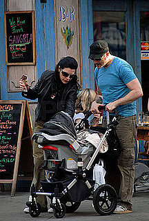 Julianna Margulies and Son in NYC