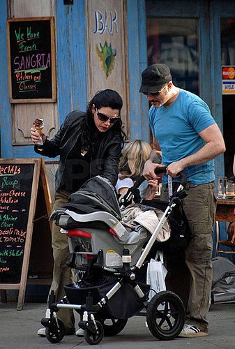 Julianna Margulies and Son in NYC