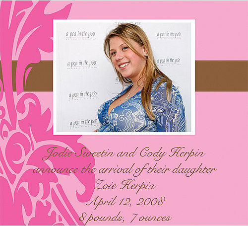 Jodie Sweetin Welcomes a Girl! Jodie Sweetin Welcomes a Girl!
