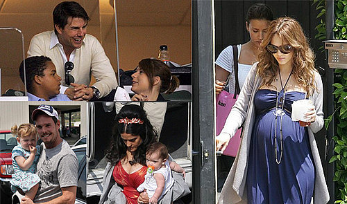 Celebrities and Their Babies Over the Weekend 2008-04-28 15:00:07