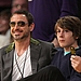 Robert Downey Jr. and Son are Lakers Fans