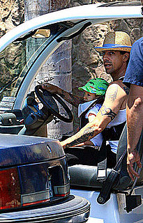 Anthony Kiedis with Son Everly Bear