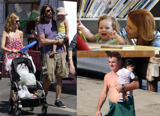 Celebrities and Their Babies Over the Weekend 2008-06-30 16:08:19 Celebrities and Their Babies Over the Weekend 2008-06-30 16:08:19
