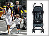 Barron Trump's Leather Stroller