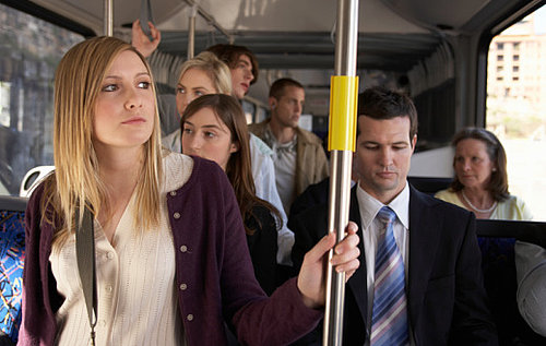 Pregnant Woman Gets Pushed on Bus