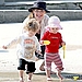 Marcia Cross Played with Eden and Savannah in the Fountains