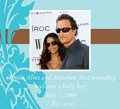 Matthew McConaughey and Camila Alves Have a Baby
