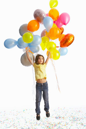 How Many Balloons to Lift a Child