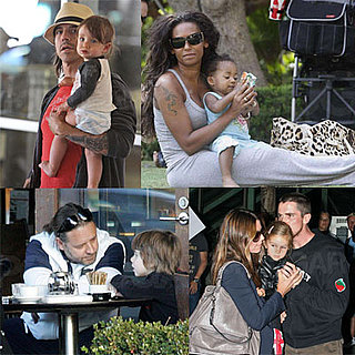 Celebrities and Their Babies Over the Weekend 2008-07-21 16:15:50