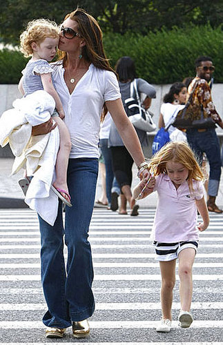 Brooke Shields and Girls in NYC