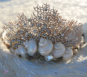 Beach Shell Tiaras