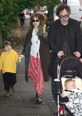 The Burton-Bonham Carters Aren't Afraid of a Lil Color The Burton-Bonham Carters Aren't Afraid of a Lil Color