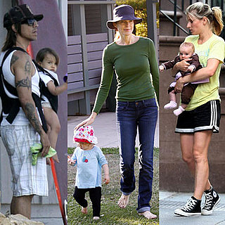 Celebrities and Their Babies Over the Weekend 2008-09-22 18:29:31