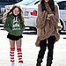 Kate and Lily Bundle Up For the Ice