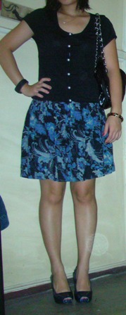 Floral skirt