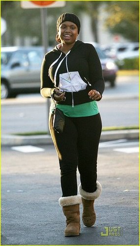 Jennifer Hudson Prepares Grammy Performance