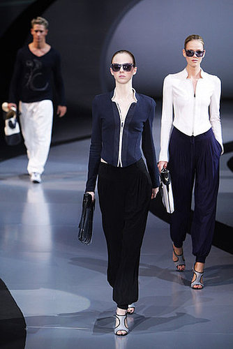 Milan Fashion Week: Emporio Armani Spring 2009 Milan Fashion Week: Emporio Armani Spring 2009