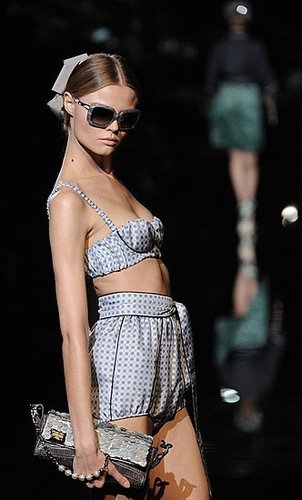 Milan Fashion Week: Dolce and Gabbana Spring 2009 Milan Fashion Week: Dolce and Gabbana Spring 2009