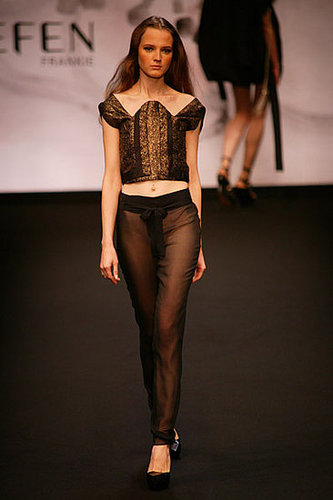 Paris Fashion Week Jefen Spring 2009 Paris Fashion Week Jefen Spring 2009