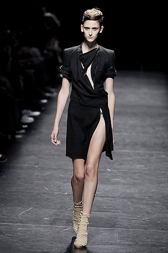 Paris Fashion Week: Haider Ackermann Spring 2009 Paris Fashion Week: Haider Ackermann Spring 2009