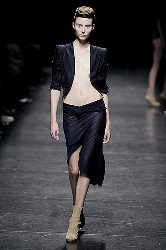 Paris Fashion Week: Haider Ackermann Spring 2009 Paris Fashion Week: Haider Ackermann Spring 2009