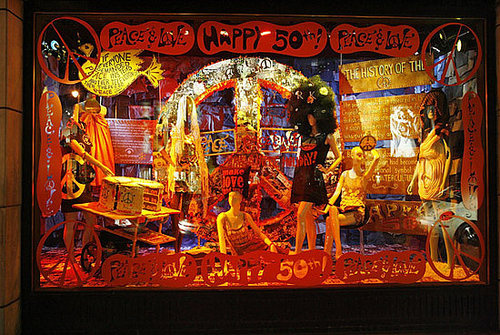 Barneys "Have A Hippie Holiday" Holiday Windows Barneys "Have A Hippie Holiday" Holiday Windows